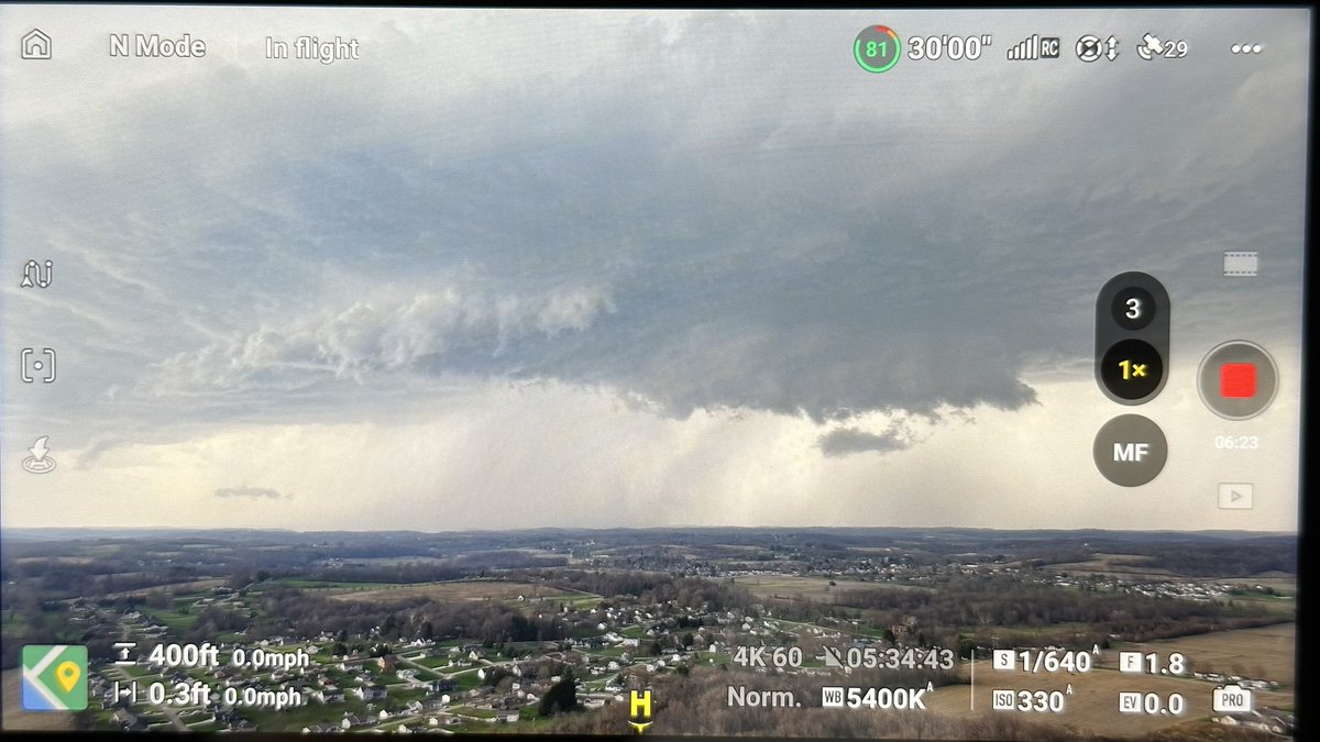 What a gorgeous storm over west Muskingum County, OH right now.

(Better quality pics later, lol.)

#wxtwitter #wx #ohwx