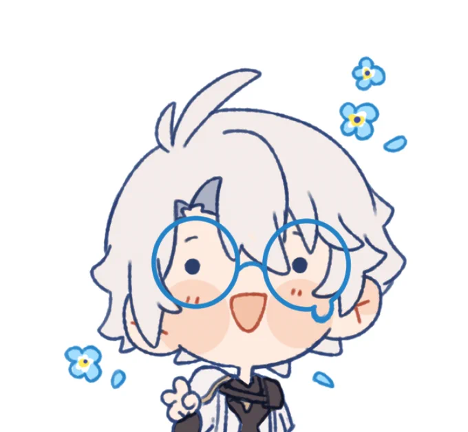 A cutie with glasses #Phainon