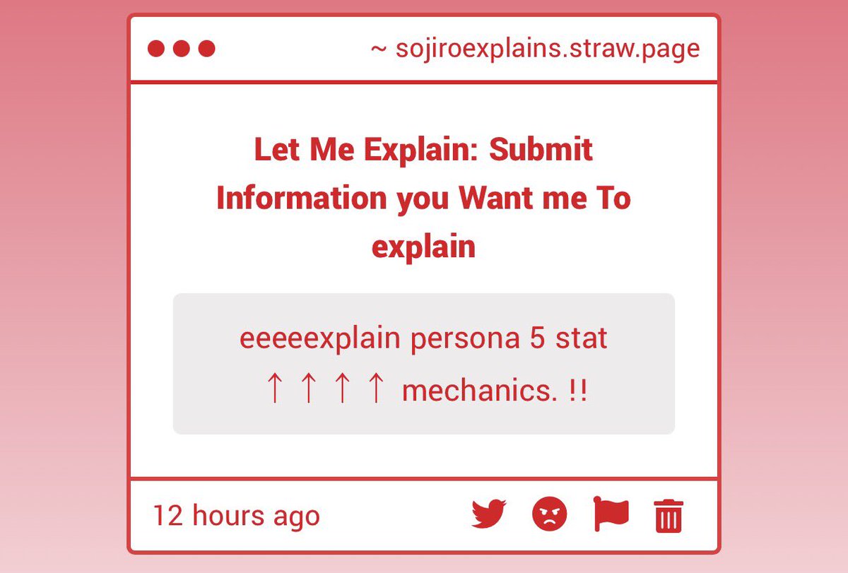 Sojiro Explains tweet media