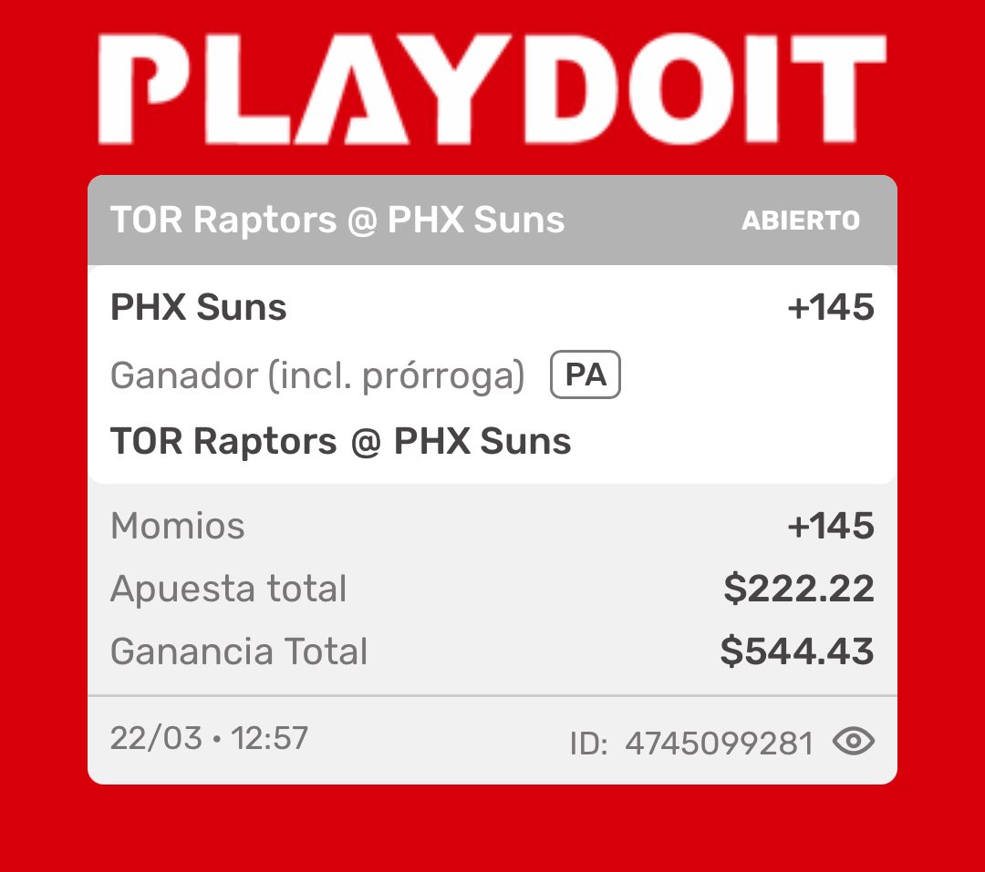 MaikelBets13's tweet photo. NBA POD 🏀

🎯PHX Suns ML (+145)
🎯PHX Suns +3.5 (-106) https://t.co/Iun3QSdaJL