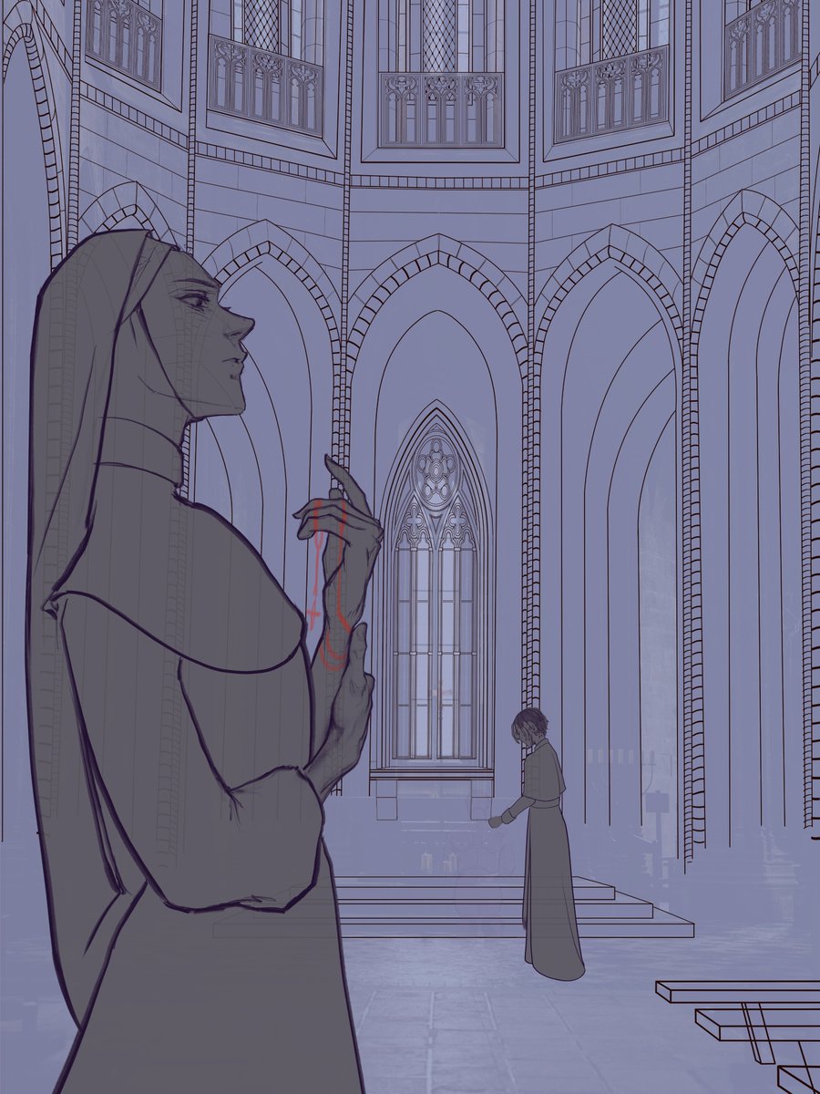 AntiSketchy's tweet photo. i'm still here and in the fandom 🥲 toad and i have been vomiting out all of our favorite religious skk tropes and trying to bring em to life in our own way https://t.co/M1AEv3ItWq