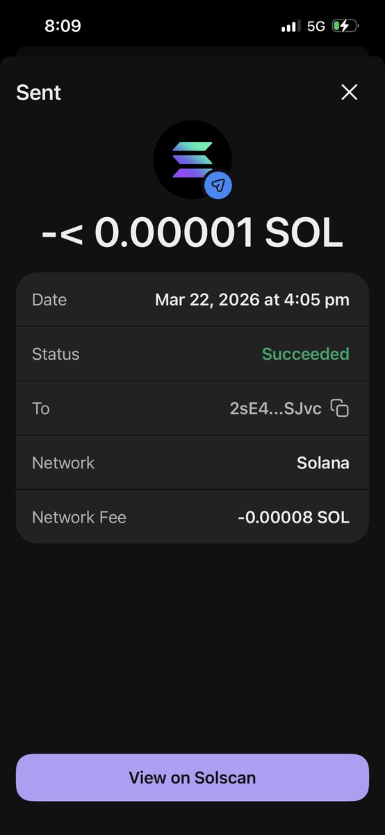OnChainCaleb's tweet photo. @smileonsolana_ BxP8X4iCT72dMk9AS3t7YZ8wF484aLL9NNpLw5pYdaoi https://t.co/GWdFoCtqFu