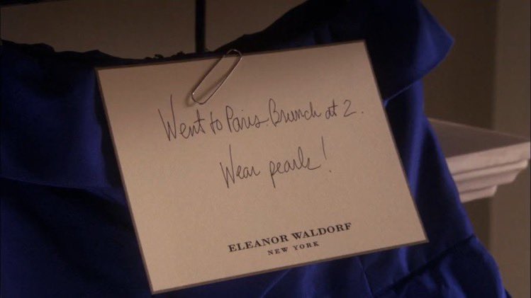 Gossip Girl out of context tweet media