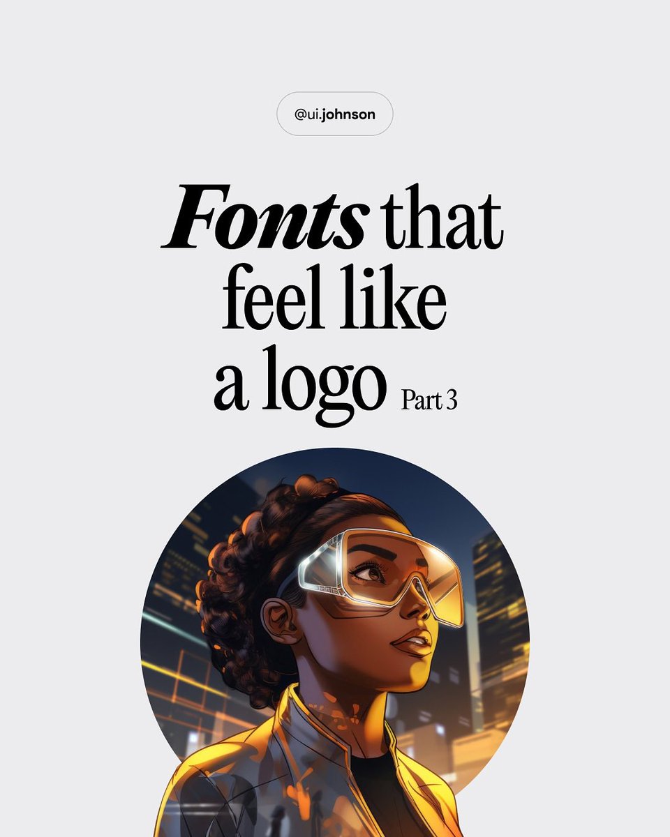 Exploring fonts that pack a logo punch! 🖼️✨