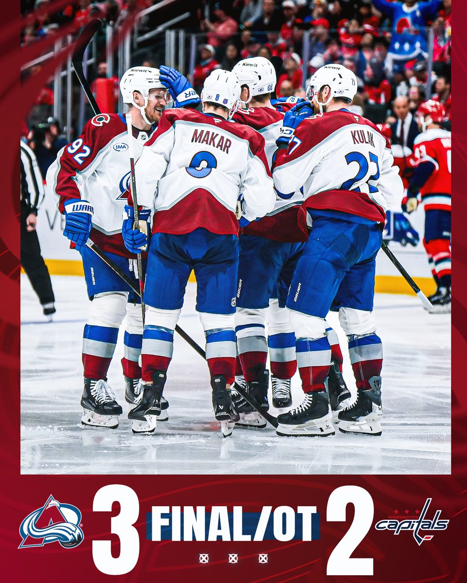 x - Colorado Avalanche tweet media