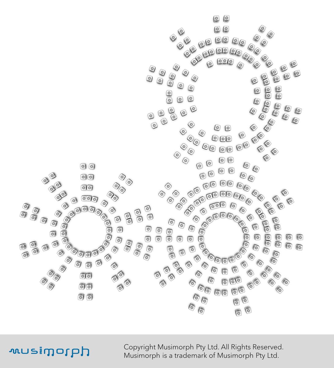 musimorph's tweet photo. Speaker cogs #cogs #rings #circles #concentric #speakers #speakerarray #musimorph https://t.co/hyG47bXezP
