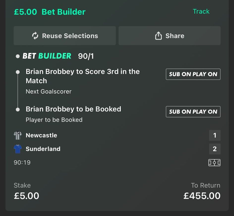 Rymorgs3's tweet photo. Brian brobbey @FootyAccums https://t.co/UN29shnRSd