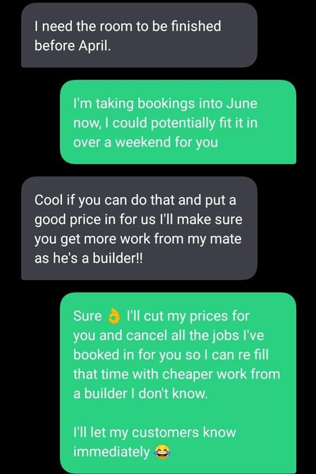 DecoratorsU's tweet image. #Builders #Decorator #Cheeky