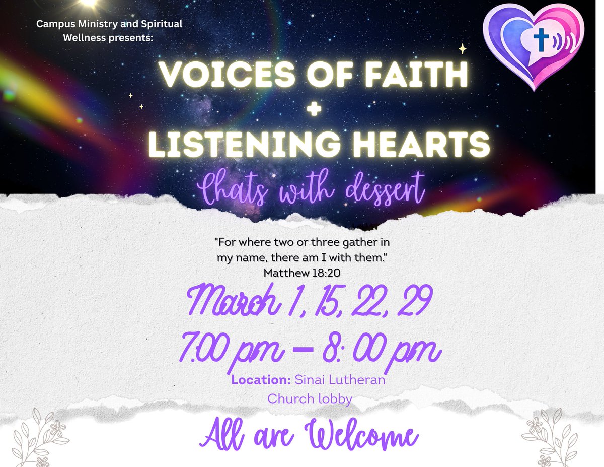 Midland Campus Ministry & Spiritual Wellness tweet media