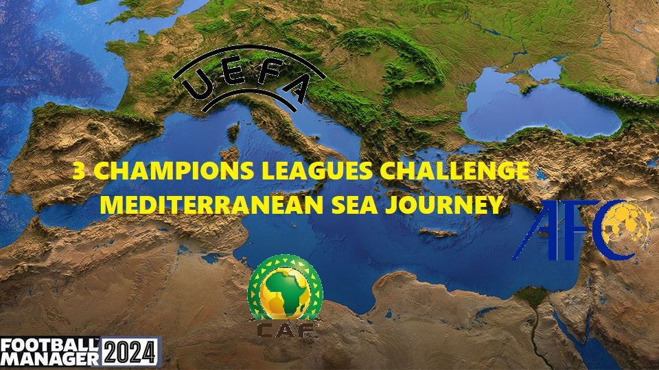 sortitoutsi's tweet image. 🌍⚽ FM24 Story ⚽🌍

Yes… people are STILL playing #FM24 and this is why 👇

3 Champions League Challenge Mediterranean Sea Journeyman

Eustass Law (Theus Cnossus) is taking on:
🏆 UEFA, CAF &amp;amp; AFC Champions Leagues
🌊 Only clubs from the Mediterranean region

A proper long-term