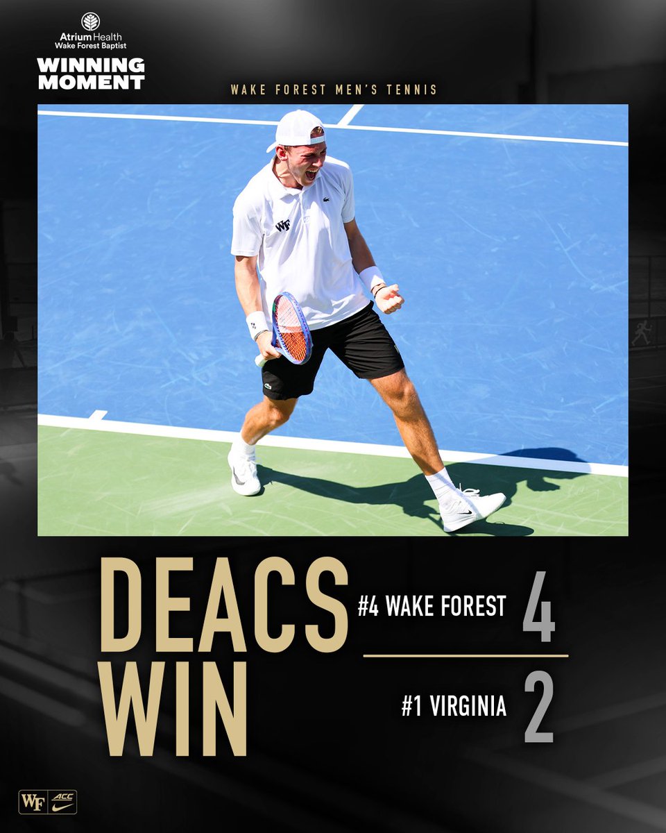 Wake Forest Men's Tennis tweet media