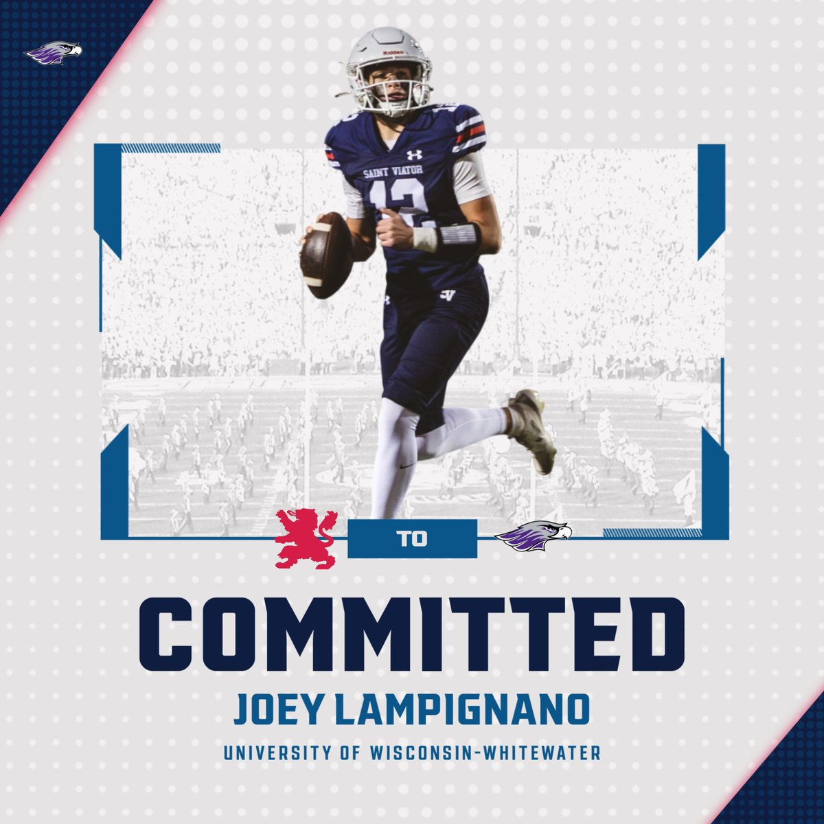 Saint Viator Football tweet media