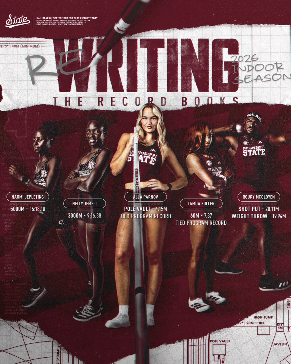 Mississippi State T&F tweet media