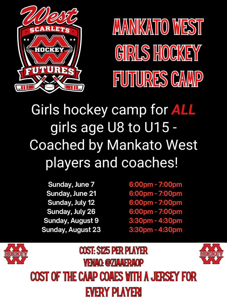 Mankato West Girls Hockey Club tweet media