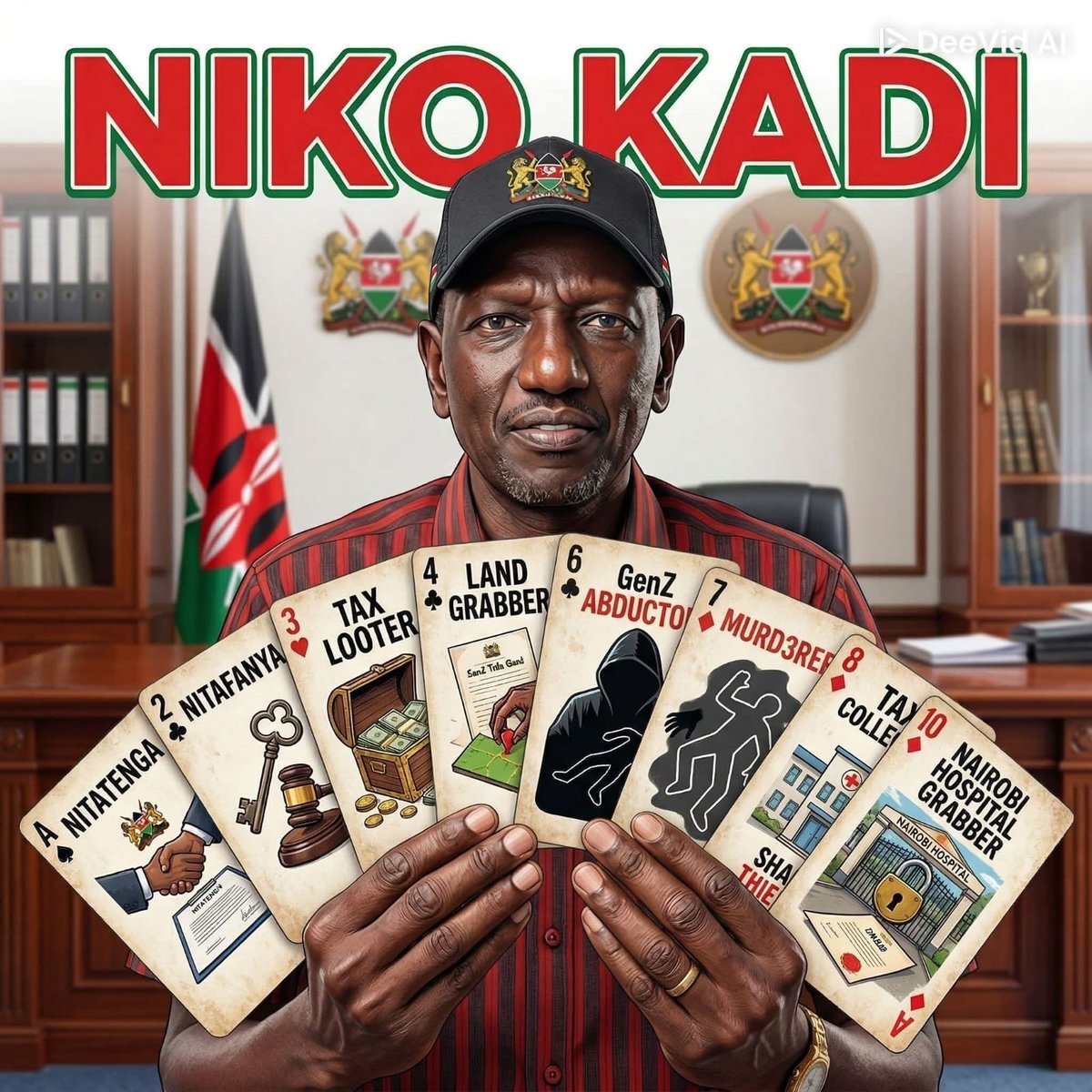 Babalucky254's tweet photo. @BernardKavuli Rogue ruto what he meant Niko kadi #TukoKadi #PoliticalAccountability #CivicResponsibility #RutomustGo #RogueLeadership https://t.co/OxcuV8g9WB