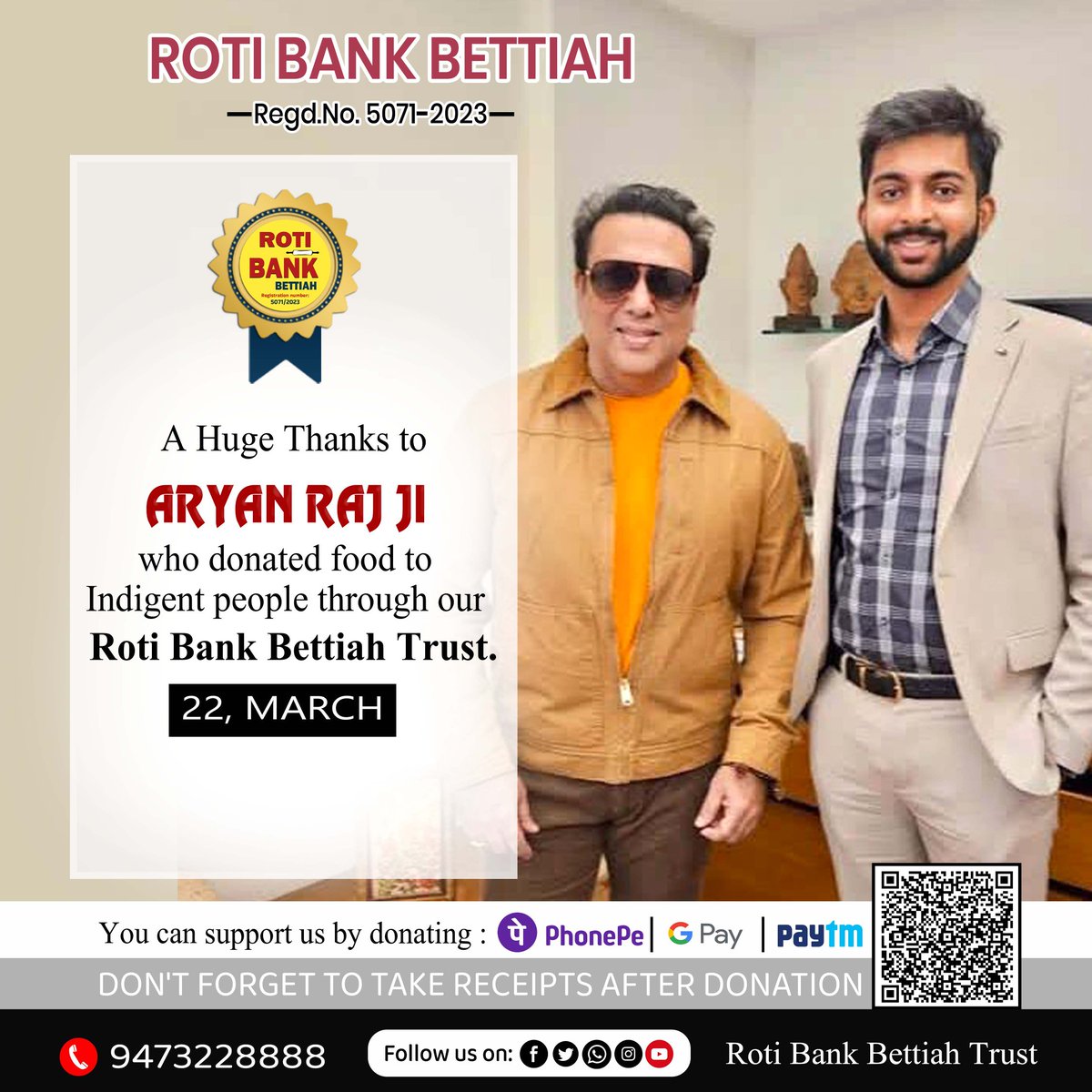 Rotibankbettiah's tweet photo. https://t.co/S6BA5pd68l