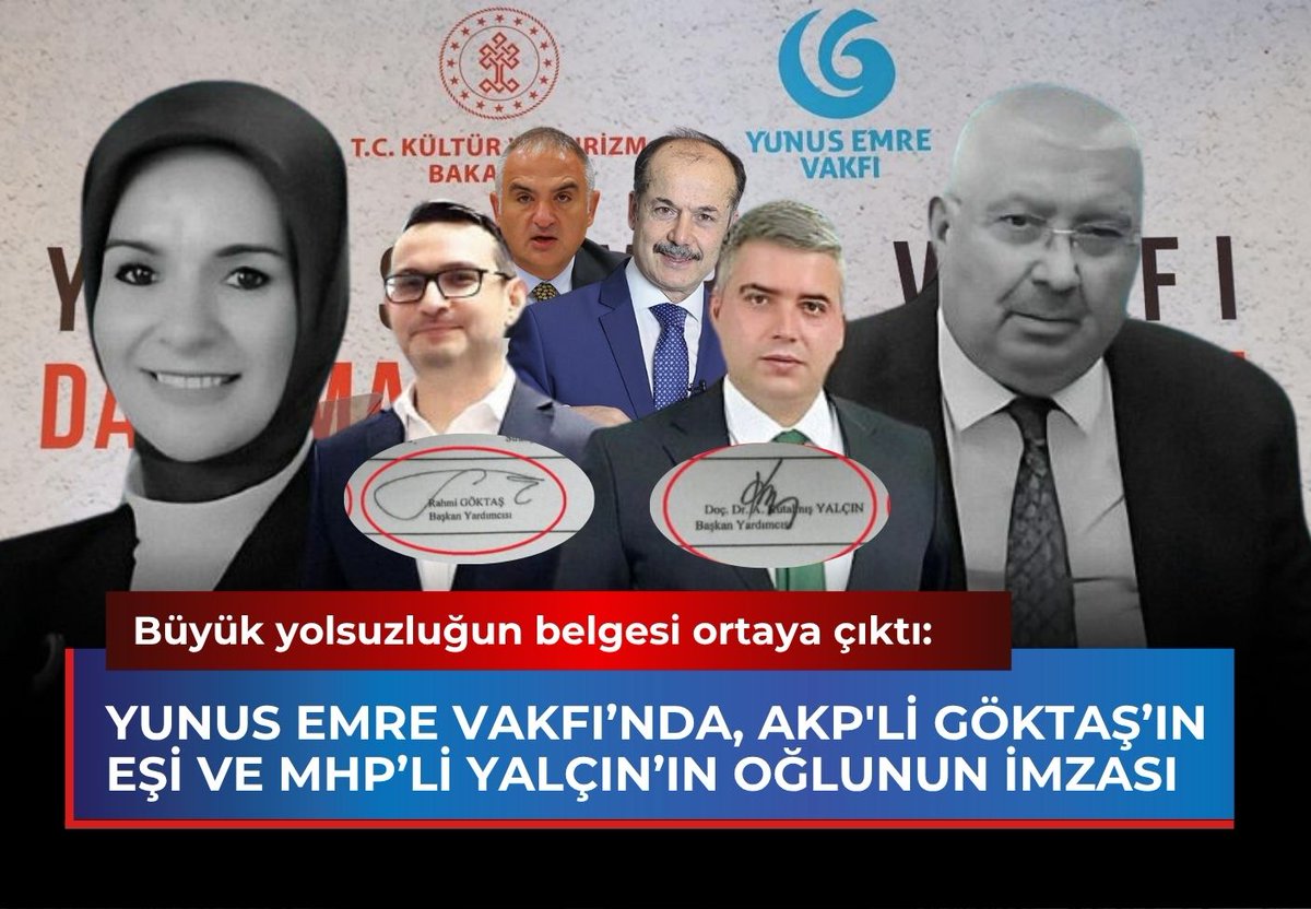 Yunus Emre Vakfı soygununda imzası olanlar dışarda...

Haberi yapan İsmail Arı tutuklamaya sevk edildi.
