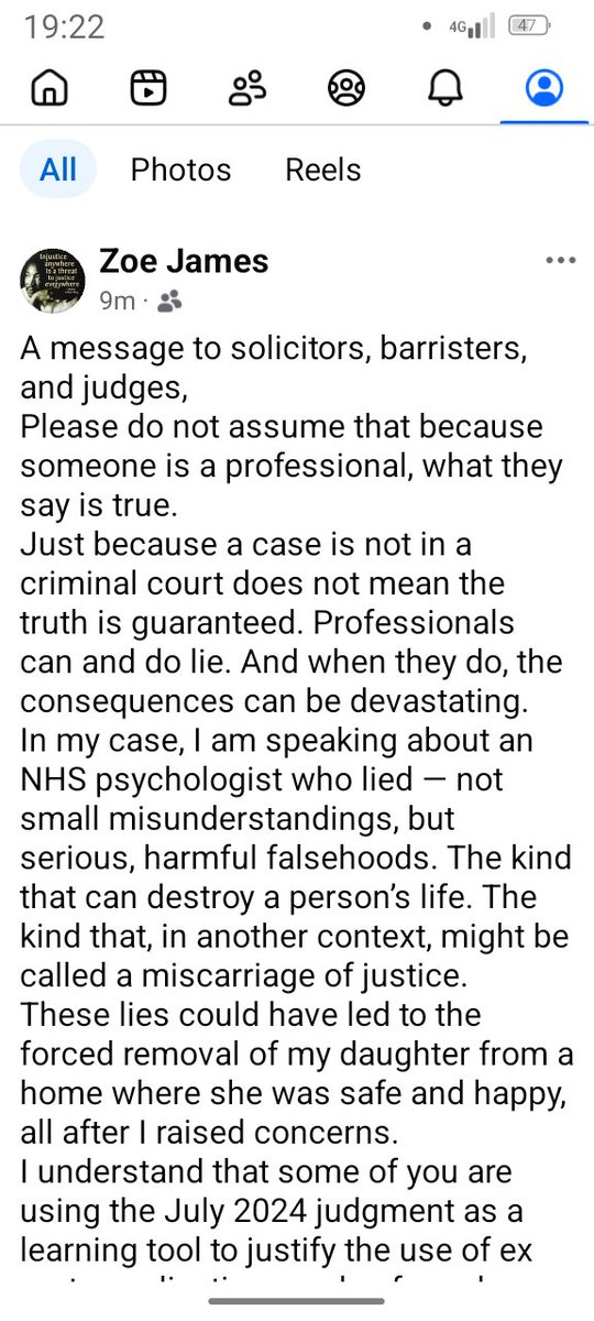 Zoe James tweet media