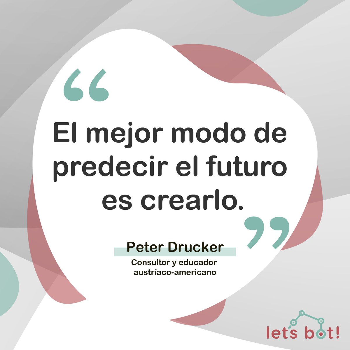 letsbotcamp's tweet photo. Todo gran logro comienza con un primer paso. 💡
No necesitas tenerlo todo claro para empezar.
El momento perfecto no existe.
Empieza hoy.
Construye tu futuro ahora. 💪

#LetsBot #OpportunityForAll #OportunidadesParaTodas #GirlsInSTEM #GirlsForAChange #FrasesLetsBot https://t.co/9rc8LIY7Xz