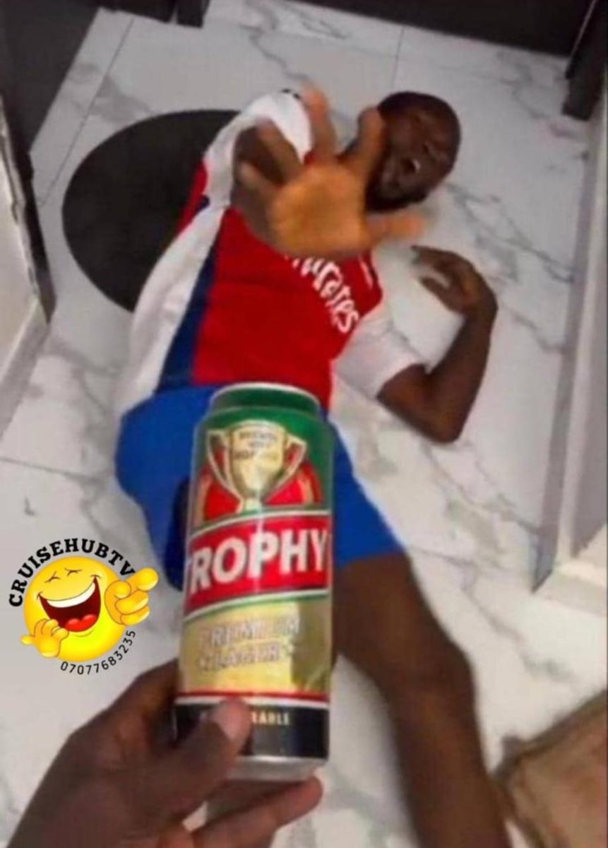 They are allergic to Trophy 🤣🤣🤣🤣🤣