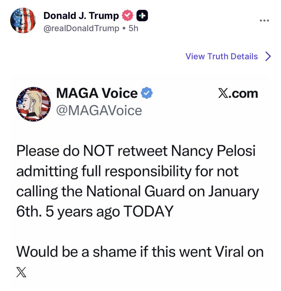 MAGA Voice tweet media