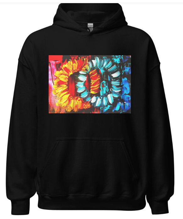 The33ZuZa's tweet photo. How many of you would rock this hoodie featuring my hand-painted logo artwork? 🔥🌻✨
Super curious 🔥 

 #ArtistMerch #HandPainted #TheZuZaArt #MusicMerch  🎨🖤 https://t.co/Z4zZCkAsH0