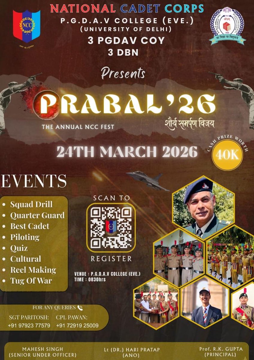 P.G.D.A.V. COLLEGE (EVENING), UNIVERSITY OF DELHI (@pgdaveve_du) on Twitter photo 