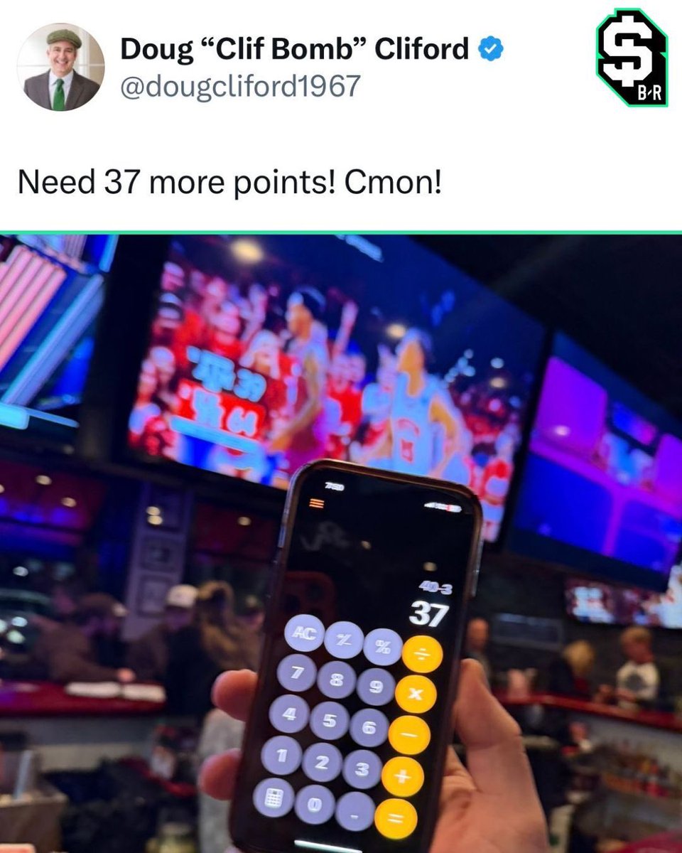 You know you’re fried when the calculator comes out 😂

(Via <a href="/dougcliford1967/">Doug “Clif Bomb” Cliford</a>)