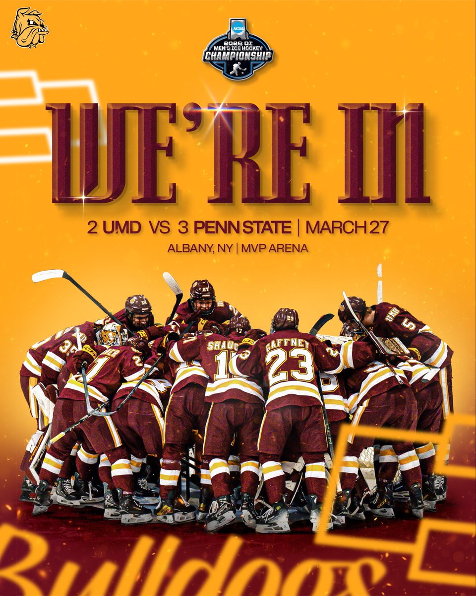 UMD Men's Hockey tweet media