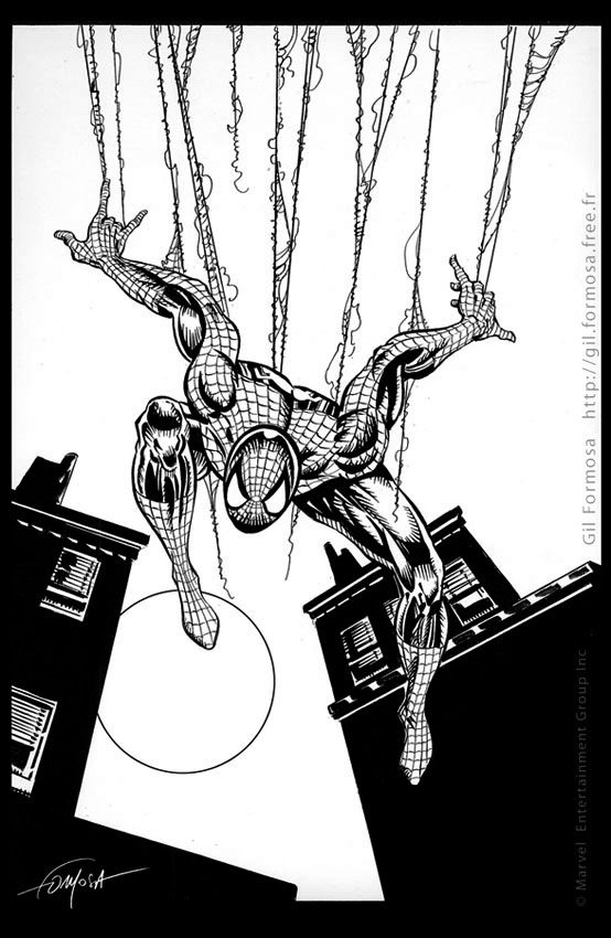 iamluke85's tweet photo. #spiderman artwork by #GilFormosa https://t.co/AtTroyW6EB
