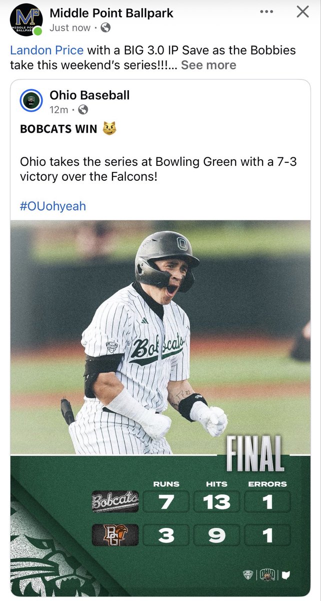 Middle Point Ballpark tweet media