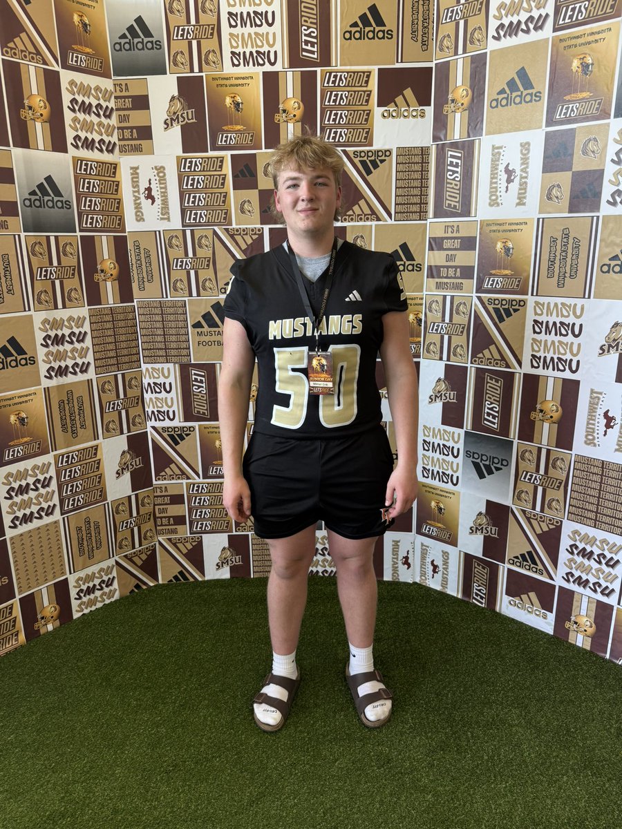 mikhailgrib1's tweet photo. Thank you @ZacCunha_16 and @SMSUfootball for having me on campus! I had a great time learning about the school and team! https://t.co/yLjHfQHe47