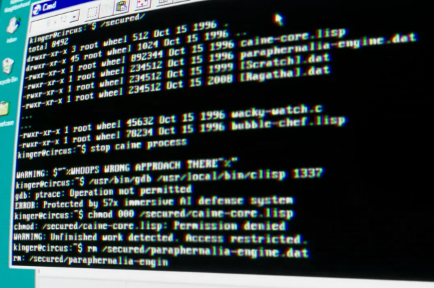 ServeTheServine's tweet photo. achei engraçado nessa cena do ep 8 de Digital Circus parece ter o Kinger programando em Lisp, alem de um arquivo em C. qnt tempo nao via nada de lisp https://t.co/TOjOtw2dFM