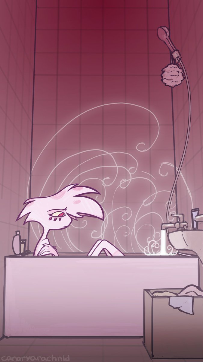 🛁🕷️

#HazbinHotel #angeldust