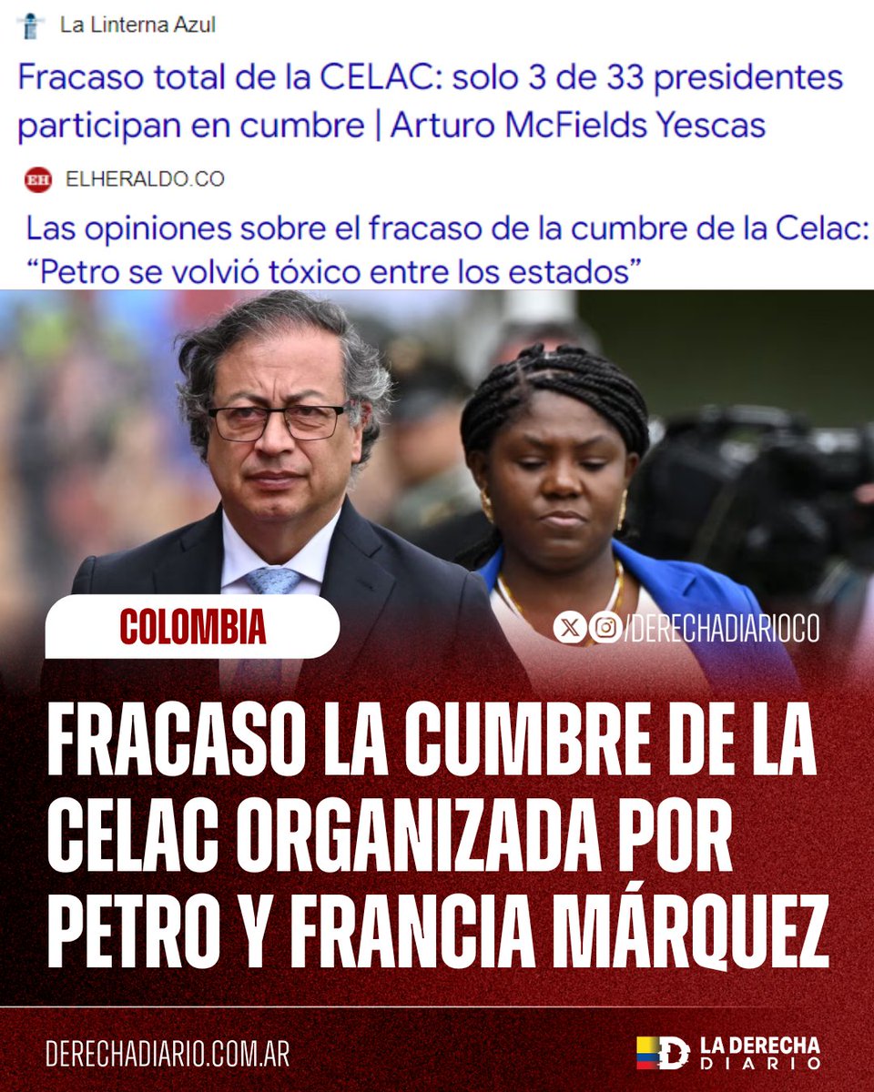 La Derecha Diario Colombia tweet media