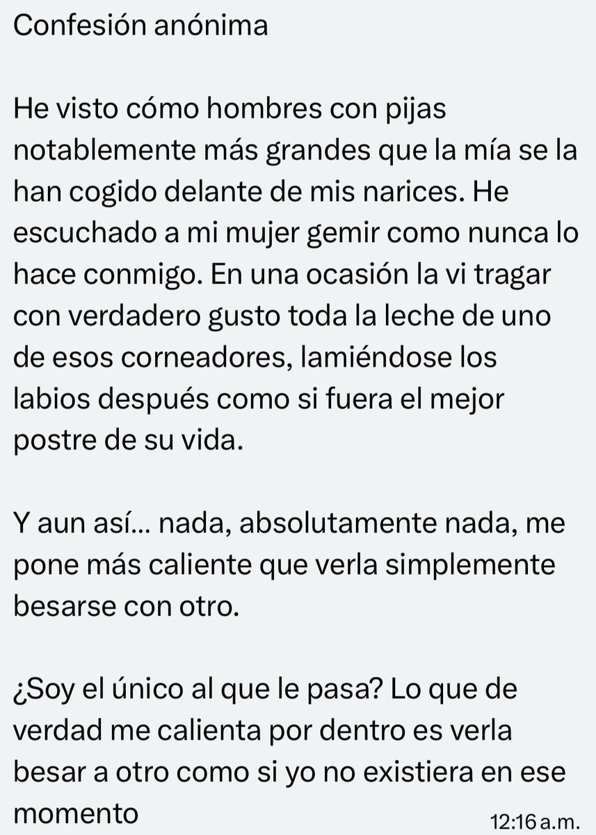 CONFESIONES DE CUERNOS tweet media