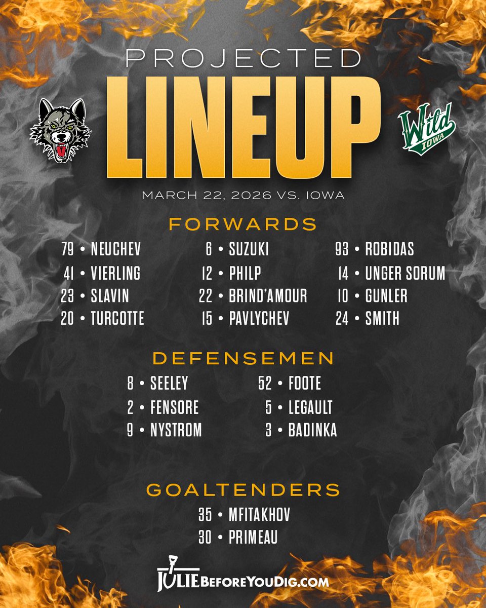 x- Chicago Wolves tweet media