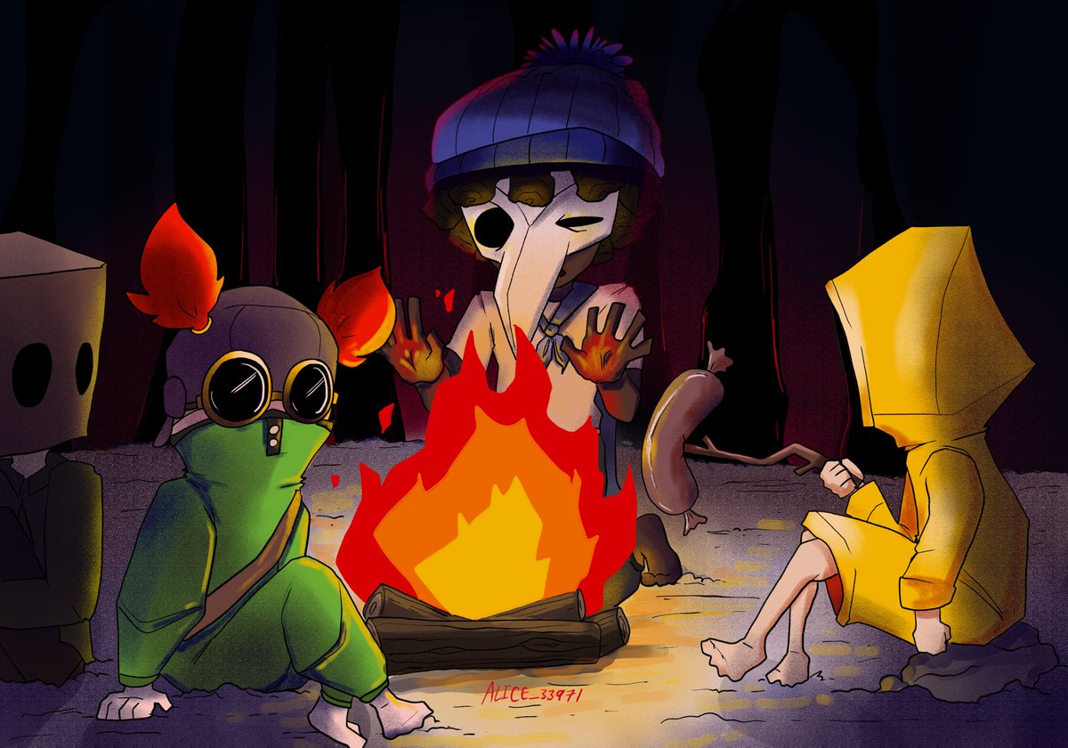 managed to make a fire
#littlenightmares