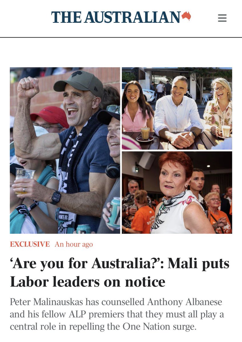 Malcolm Roberts 🇦🇺 tweet media