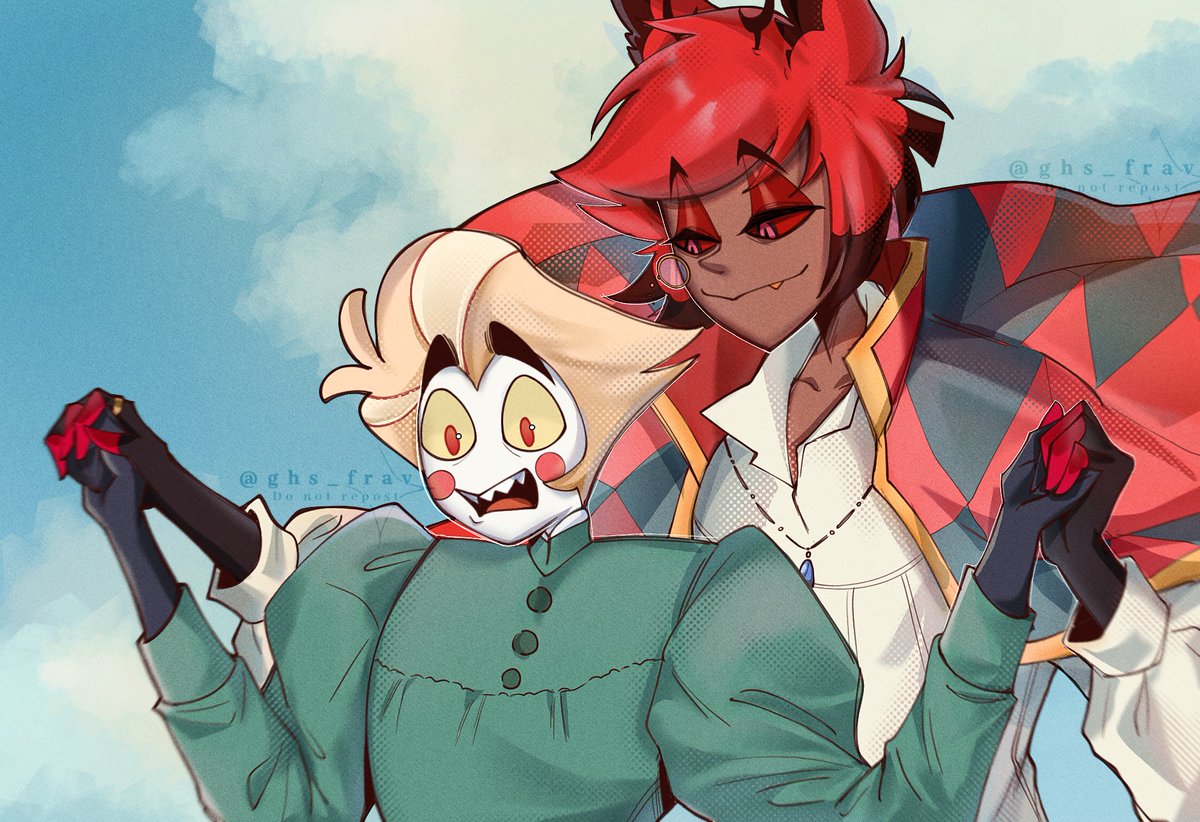 ghs_fravl's tweet image. Radioapple×Howl's Moving Castle
[Reuplod cuz i made sum mistake]
#radioapple #alastor #lucifer #arts