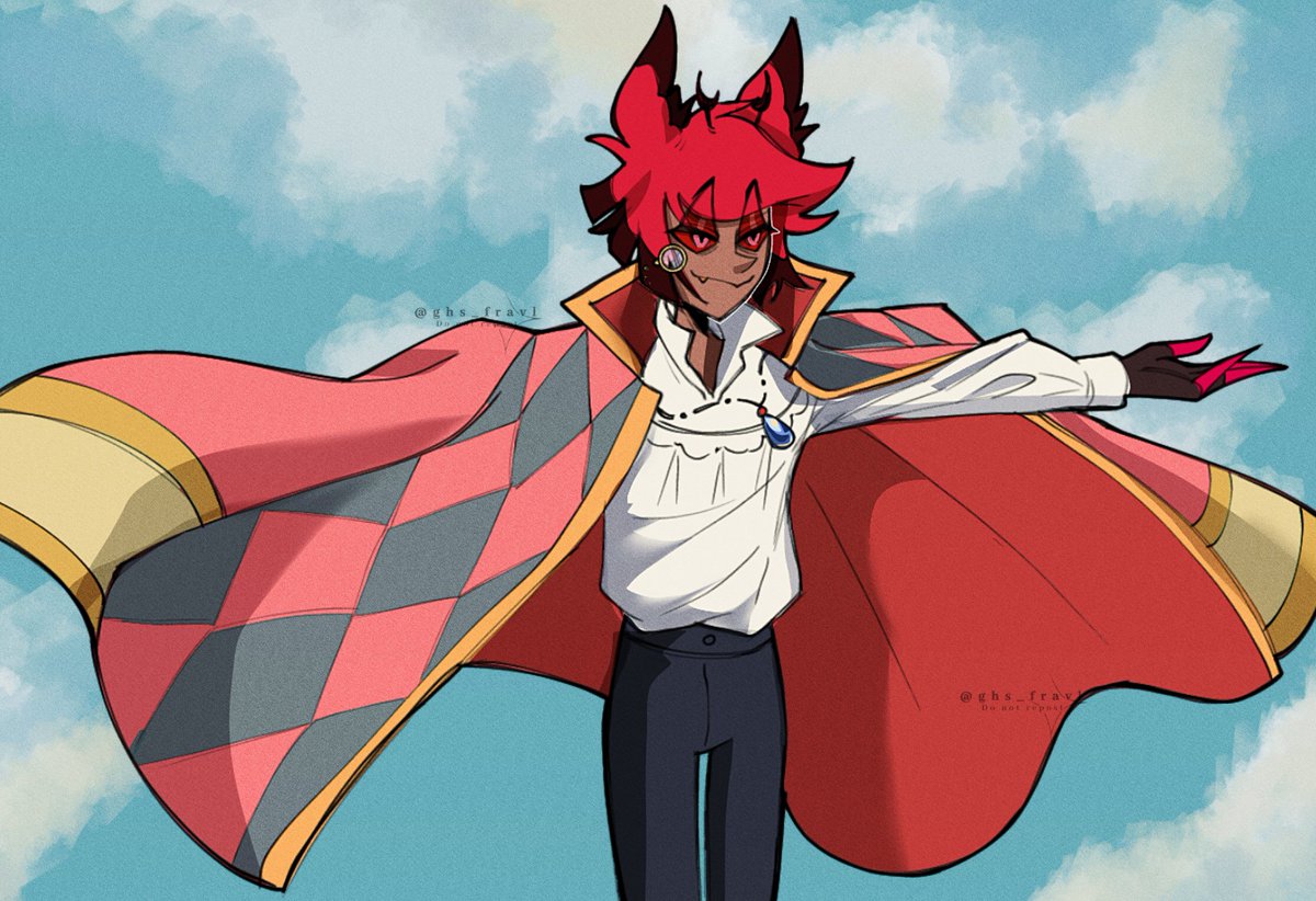 ghs_fravl's tweet image. Radioapple×Howl's Moving Castle
[Reuplod cuz i made sum mistake]
#radioapple #alastor #lucifer #arts