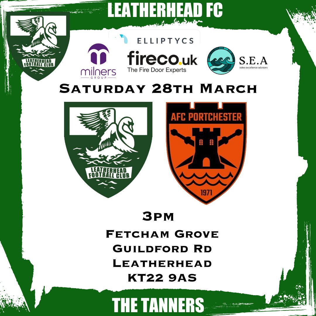 Leatherhead FC tweet media