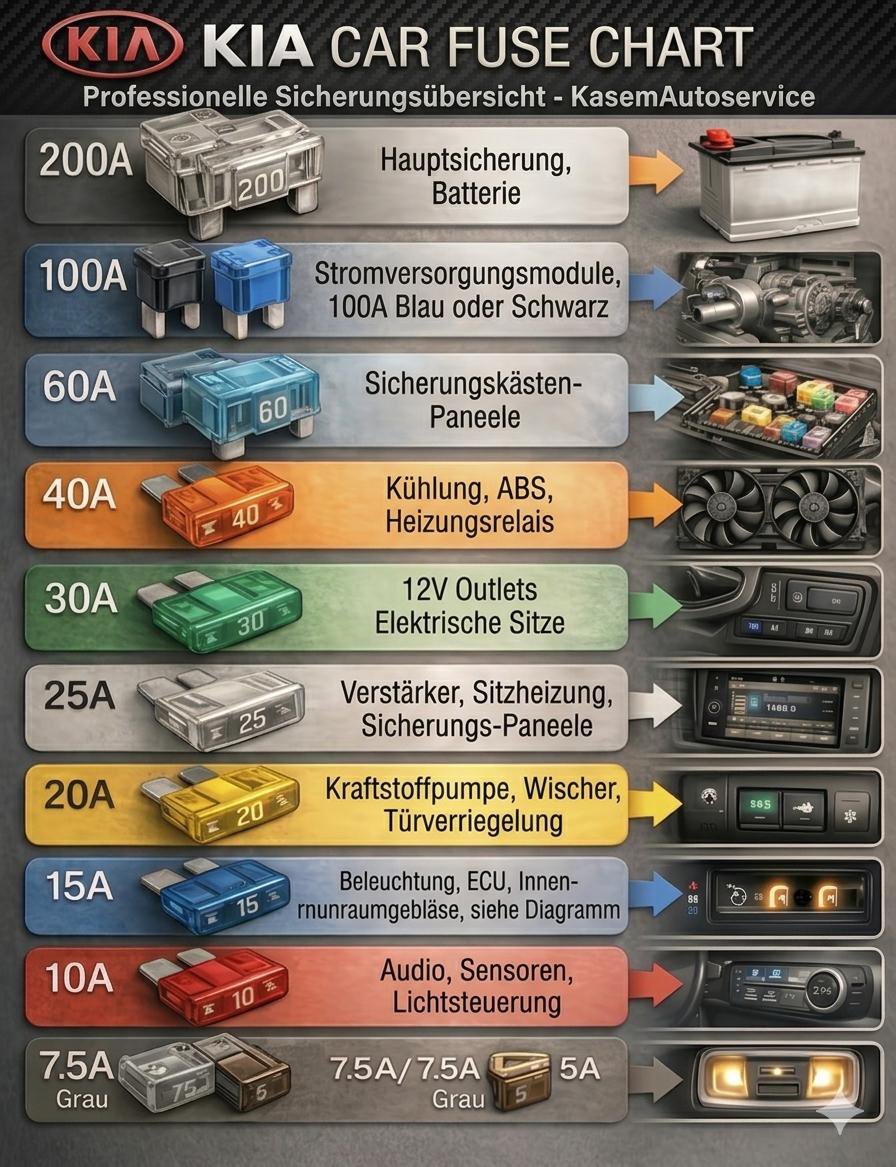 kasemautoservic's tweet image. 🔧🚗 Professionelle Übersicht: Sicherungen bei KIA-Fahrzeugen verstehen!  

🚘 Für Autofahrer:  
Mehr Wissen = weniger Stress bei Pannen  

📌 Beitrag speichern &amp;amp; teilen – kann im entscheidenden Moment helfen!  
#KasemAutoservice

#KIA #AutoService #KFZ #Sicherungen #Mechaniker