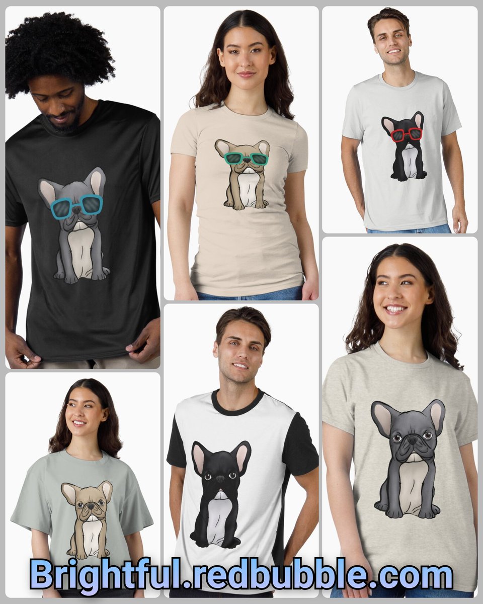Brightful's tweet image. Sad French Bulldog T-Shirts 
Get 25% off! Offer ends soon.
Available on my Redbubble shop on multiple products in grey, tan and black versions. 
Brightful.redbubble.com 
#tshirt #doglovers #redbubble #brightfulcreations #giftideas