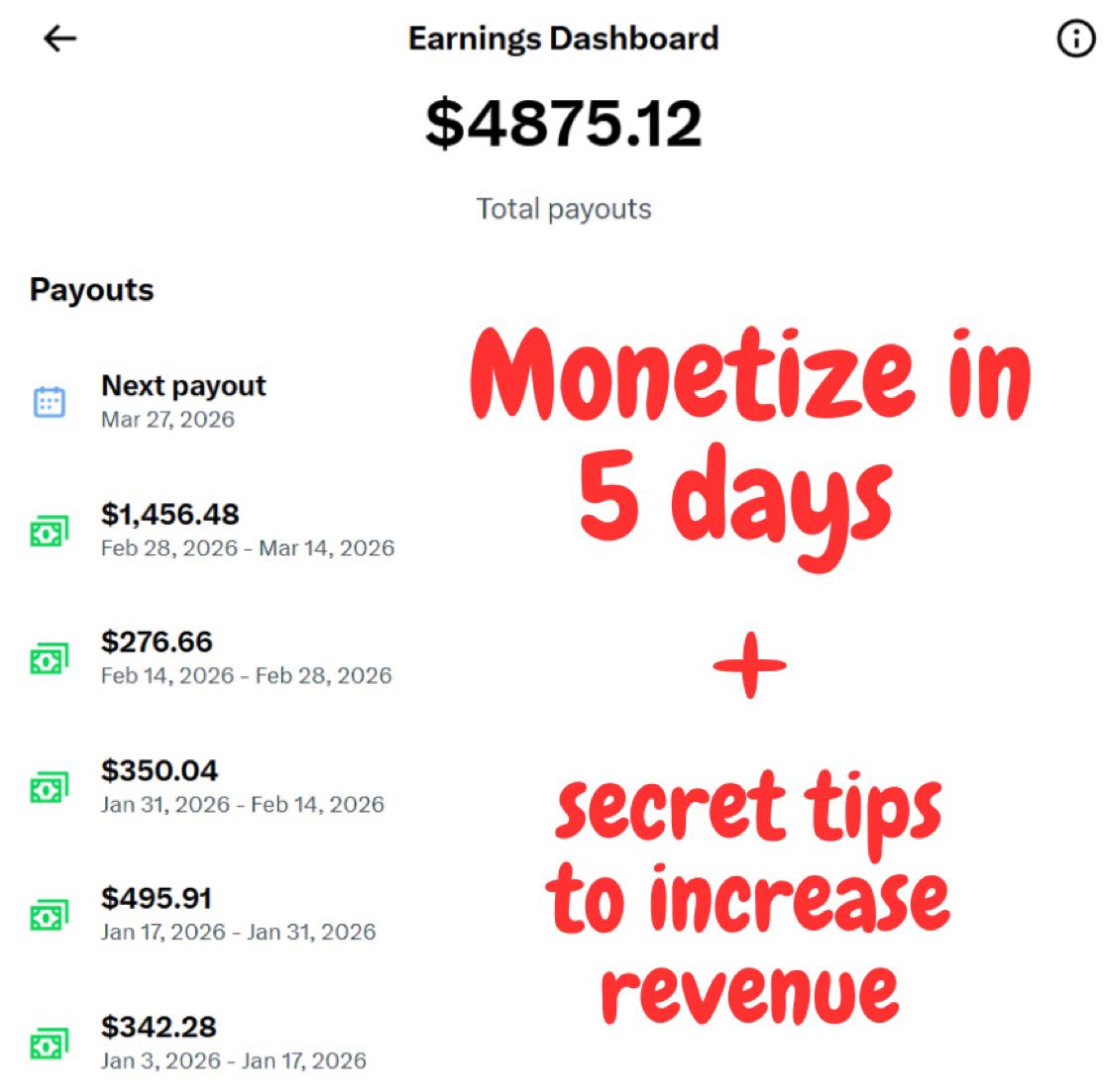 Monetization💰Story tweet media