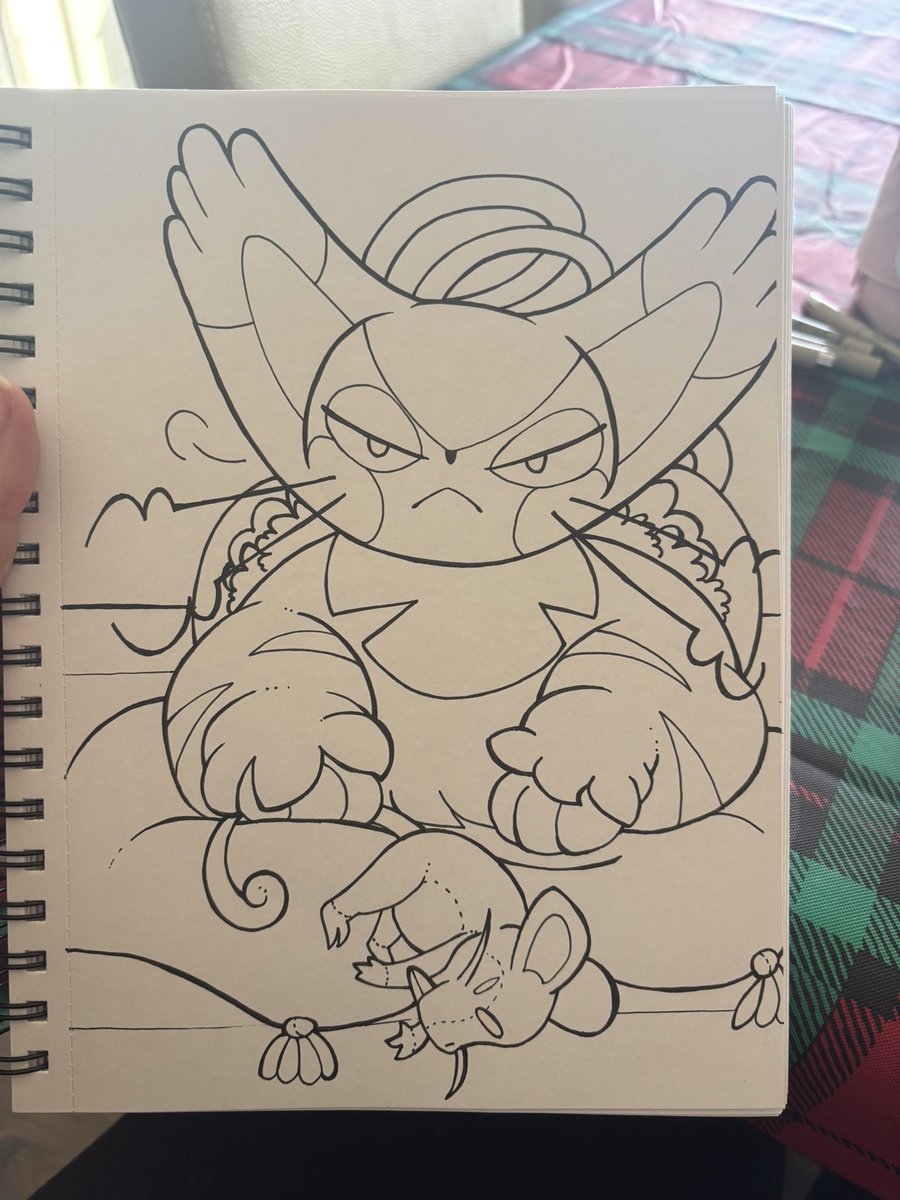 SoupAndSalt's tweet photo. Drawing pokemon with markers. Started with one of my all time favorites Purugly #purugly #pokemon #art #ohuhumarkers #fanart https://t.co/cJ7dHfmMns