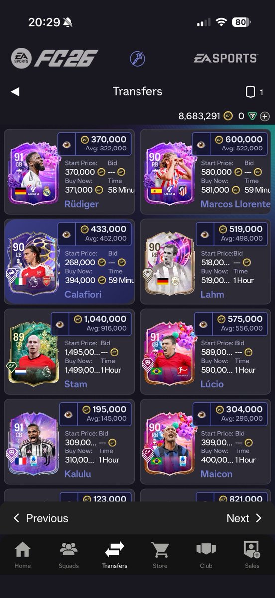 FutHarpoon's tweet photo. Mobile Apps v1.06

Compact View mode is now available on iOS &amp; Android!
This new layout reduces the clutter, allowing you to see much more cards. Less scrolling, faster decisions, and a significantly smoother purchasing cards experience on mobile.

https://t.co/riNTbDcl2m https://t.co/QwoeNLmzSa