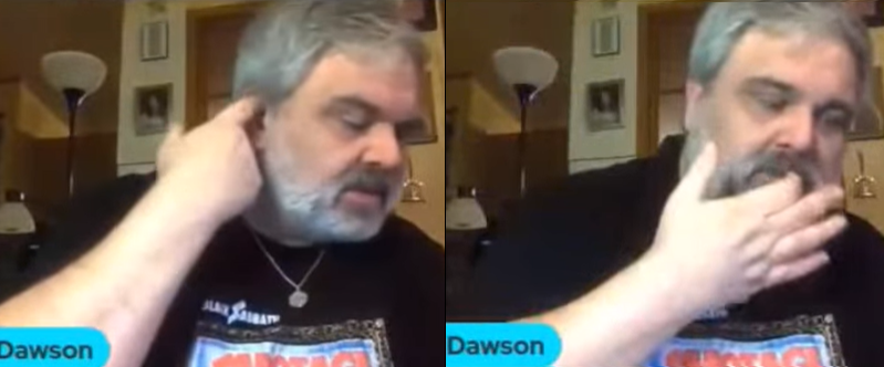tlbradio's tweet photo. @lucky13lhp, the chode, eating a scoop his own earwax in while glazing #CharlesManson  Damn ! That is some gross stuff there. https://t.co/hbNX8LifTj