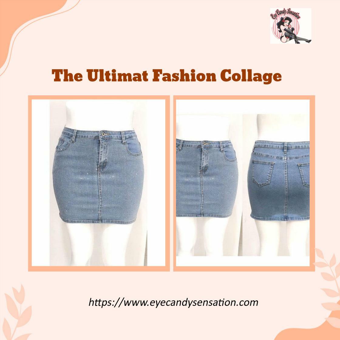 ICANDYSENSATION's tweet image. Elevate your style this season with our Bling Full Front Rhinestone Short Denim Mini Skirt for just $49.95. Shine bright and turn heads wherever you go! #DenimFashion #StyleStatement

Shop Now eyecandysensation.com/products/bling…