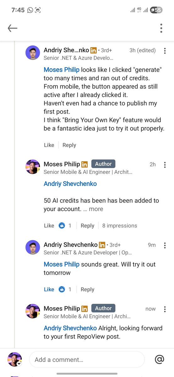 chubi_wonder's tweet photo. I wish I could hold every user's hand during this alpha phase. 🤝
Founders: How do you stay on top of user feedback so you don't lose the users you worked so hard to get?
#buildinpublic #SaaS #RepoView https://t.co/XsN1mG8ZLj
